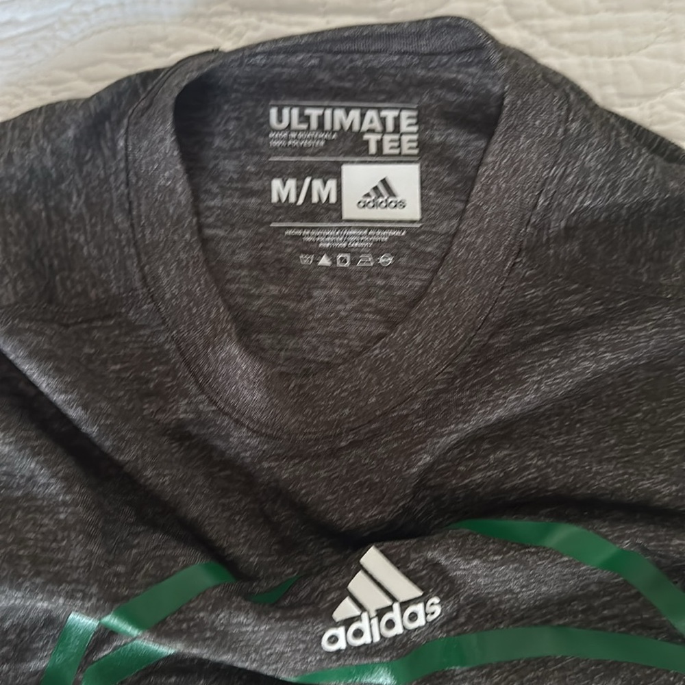 Adidas Ultimate tee dri fit long sleeve medium Boston Celtics NBA - Picture 3 of 3